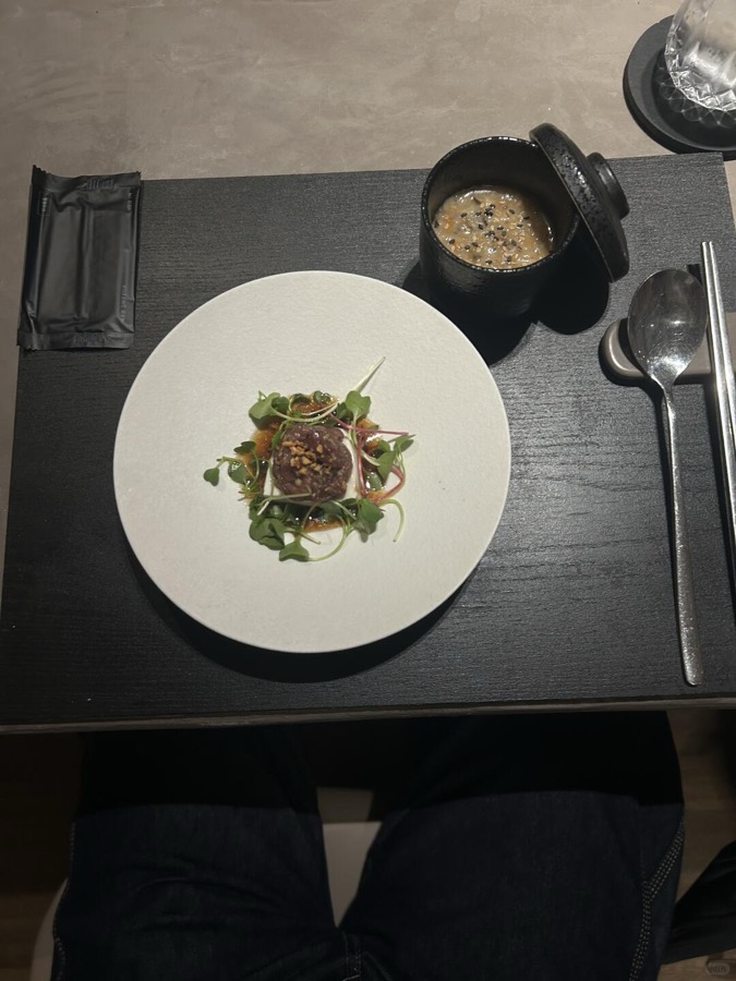 샤오홍슈 노트 형식으로 정리된 한국 맛집 방문 기록